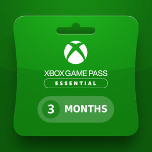 XBOX Game Pass Essential - 3 Month Subscription Card