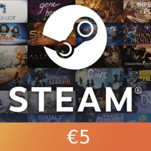 Steam Gift Card €5 EU Activation Code