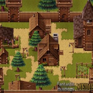 RPG Maker MV - Fantastic Buildings: Medieval DLC EU Steam CD Key