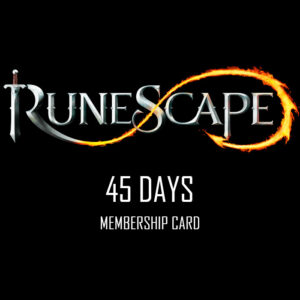 RuneScape 45-Day Prepaid Time Game Card + 1 Bond